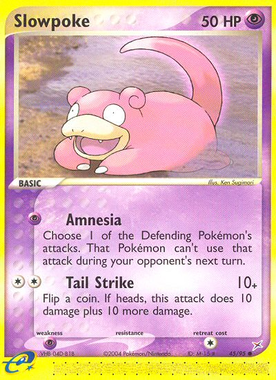 Team Magma v Aqua Slowpoke #45/95